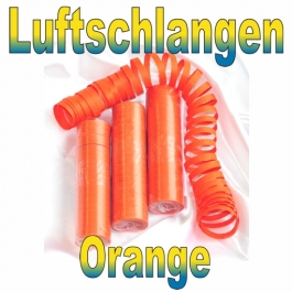 Luftschlangen Orange