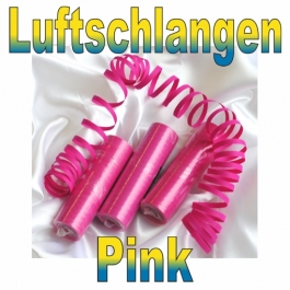 Luftschlangen Pink