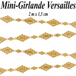Mini-Girlande Versailles, gold