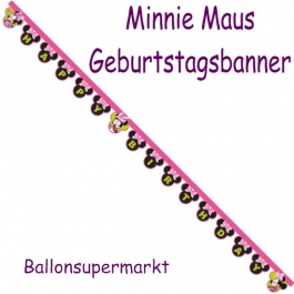 Minnie Happy Helpers Geburtstagsbanner