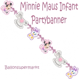 Minnie Maus Infant Partybanner