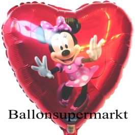 Minnie Maus Dancing Luftballon aus Folie inklusive Helium