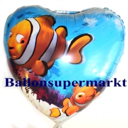 Nemo Under the Sea Luftballon aus Folie inklusive Helium