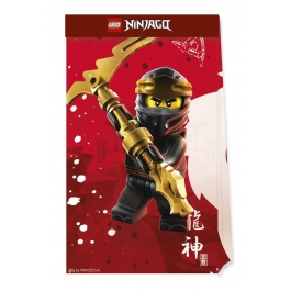 Ninjago Lego, Partytüten aus Papier, 4 Stück