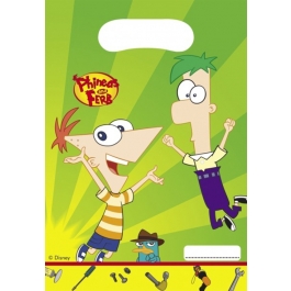 Party-Tüten Phineas und Ferb
