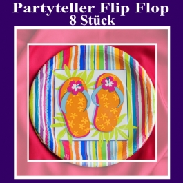 Flip Flop Partyteller Hawaii-Party