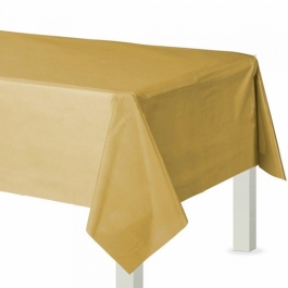 Party-Tischdecke in Gold