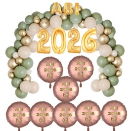 Abitur Party Deko Set Vintage 132-teilig