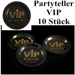 VIP Teller Partydekoration