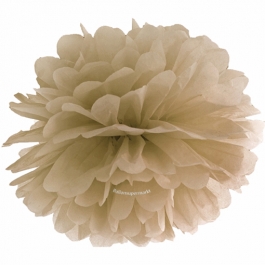 Pompom Caramel, 35 cm