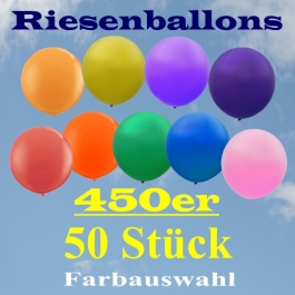 Riesenballons 450er, 50 Stück