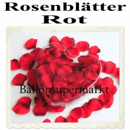 Rosenblätter Rot