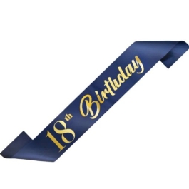 Schärpe zum 18. Geburtstag
