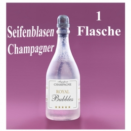 Seifenblasen Hochzeit, Wedding Bubbles Champagner, 1 Stück