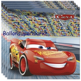 Party-Servietten, Cars 3, Papierservietten