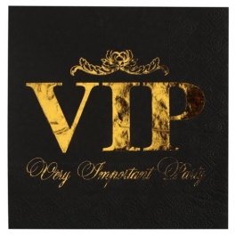 VIP Servietten Partydekoration