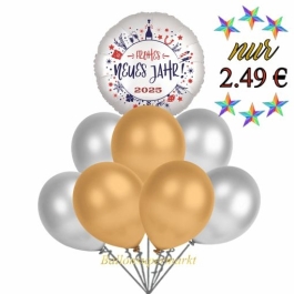 Silvester Luftballons Partyset 23
