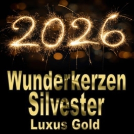 Zahlen-Wunderkerzen Gold Silvester 2026 Zahlen-Wunderkerzen Gold Silvester 2026
