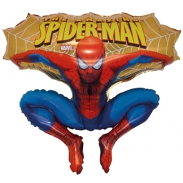 Spider-Man Sprung, Folienluftballon ohne Helium