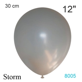 Luftballon in Vintage-Farbe Storm, 12"