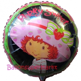 Strawberry Shortcake Luftballon aus Folie inklusive Helium