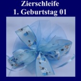 Zierschleife, 1. Geburtstag 01