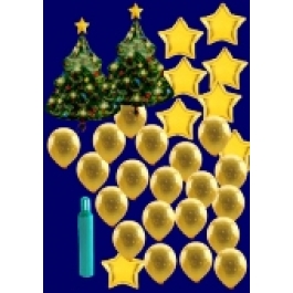 Weihnachten Luftballons, Weihnachtsdekoration, Weihnachts-Midi Set 2