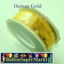 Deko-Zierband Denver, Gold, 1 Meter