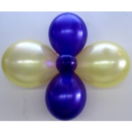 20 Stück Ballon- Blumen 1