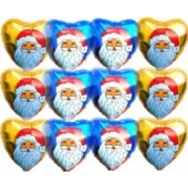 Weihnachtsglückwünsche Nikolaus Blau