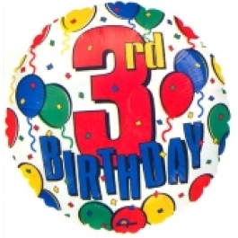 3rd Birthday (heliumgefüllt)