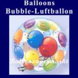 Balloons, Bubble Luftballon (mit Helium)