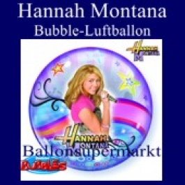 Hannah Montana, Bubble Luftballon (mit Helium)
