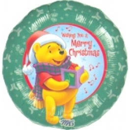 Pooh Merry Christmas (heliumgefüllt)