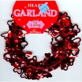 Wire Garland Hearts