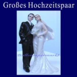 Hochzeitspaar Hochzeitsdeko Braut und Bräutigam