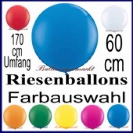 Riesenluftballons 170er Rund 50 Stück