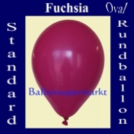 Luftballons Standard R-O 27 cm Fuchsia 100 Stück