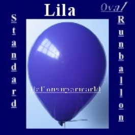Luftballons Standard R-O 27 cm Lila 100 Stück