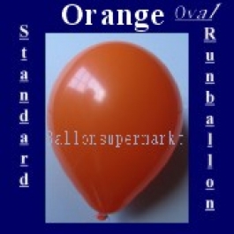 Luftballons Standard R-O 27 cm Orange 100 Stück