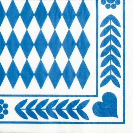 Tissue-Serviette-Oktoberfest-Bayrisches-Muster