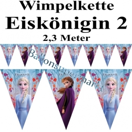 Wimpelkette Eiskönigin 2, 2,3 Meter