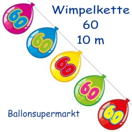 Wimpelgirlande Balloonshape 60