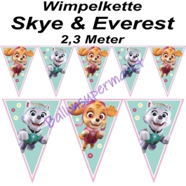 Wimpelkette Skye und Everest 2, 2,3 Meter