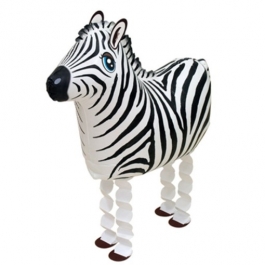 Zebra Airwalker Luftballon