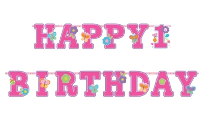 Geburtstagsbanner „Happy Birthday“ Mit Ballon-Design – 1,4 M Lang, Bunt – Für Partys, Fotobox & Deko