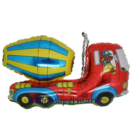 Folienballon LKW-Bauarbeiter – 65 Cm, 2 Stück, Für Partys Und Dekoration