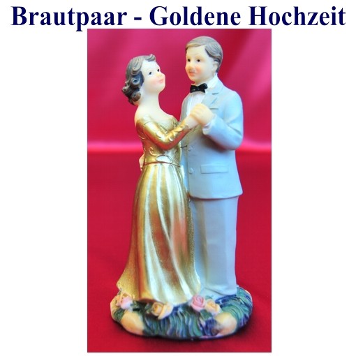 Goldpaar Goldhochzeitspaar 50 Hochzeitstag Goldene Hochzeit