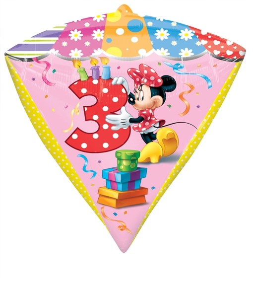 3 Stück XL Disney Micky Maus Helium Folienballons Zahl 1 Kinder Geburtstag Deko 