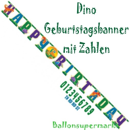 Avezano Dinosaurier Geburtstagsbanner – Aquarell Dschungel Design, 179,8 X 110 Cm, Für Kinderpartys